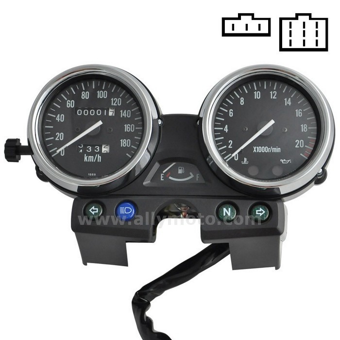 147 Kawasaki Zxr250 Gauges Cluster Speedometer Tachometer Odometer Instrument Assembly